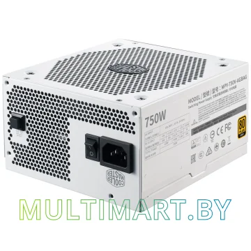 Блок питания Cooler Master V750 Gold-V2 White Edition 750W (MPY-750V-AGBAG) картинка 2